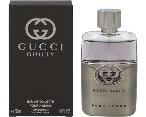 【追加購入】ラグジュアリーくじ　男性用プチギフト（特賞ステッカー付）CUCCI GUILTYオードトワレ50ml　税込