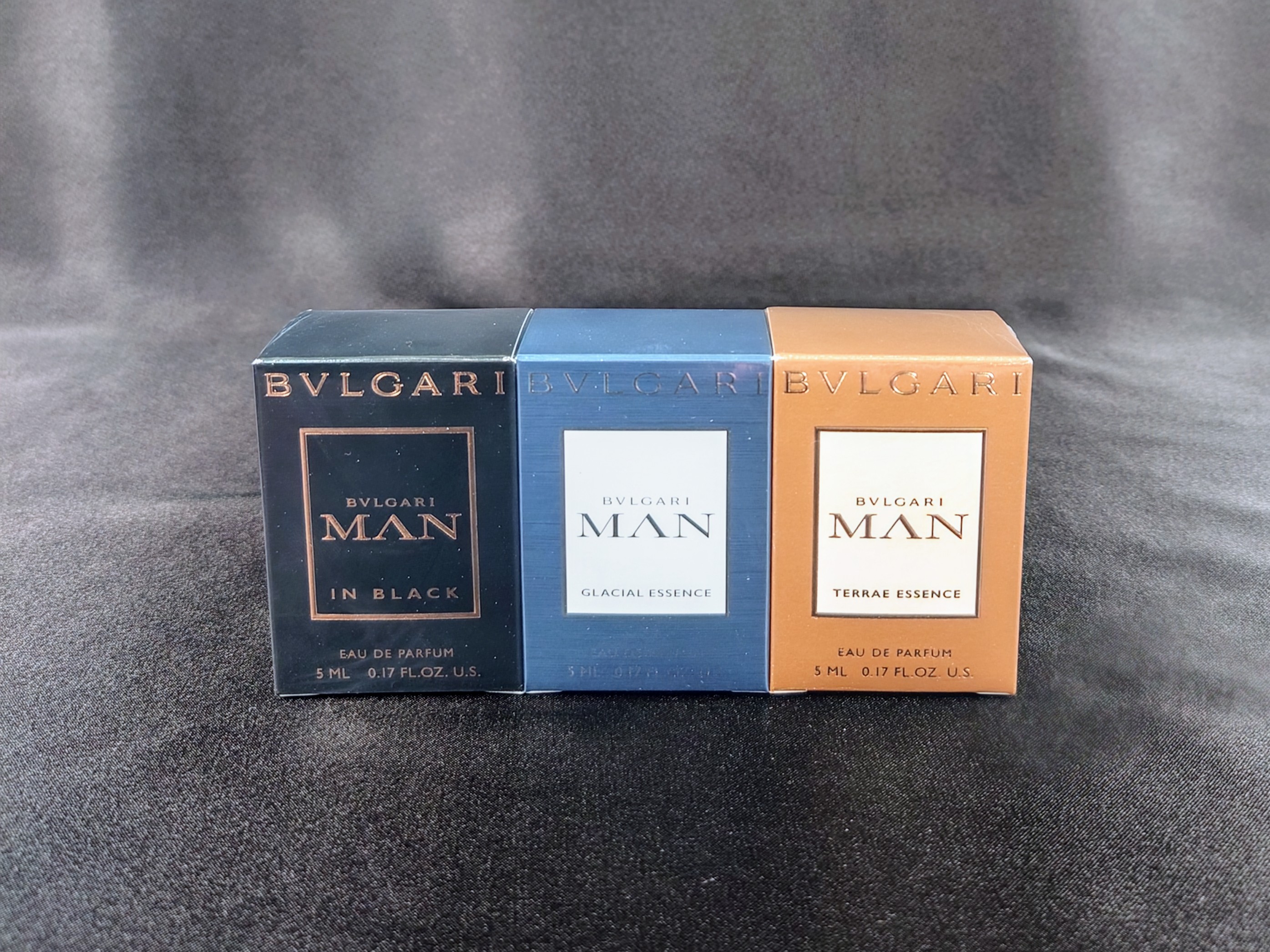 【追加購入】プリティくじ　男性用プチギフト（特賞ステッカー付）BVLGARIオードパルファム5ml 3個セット　税込