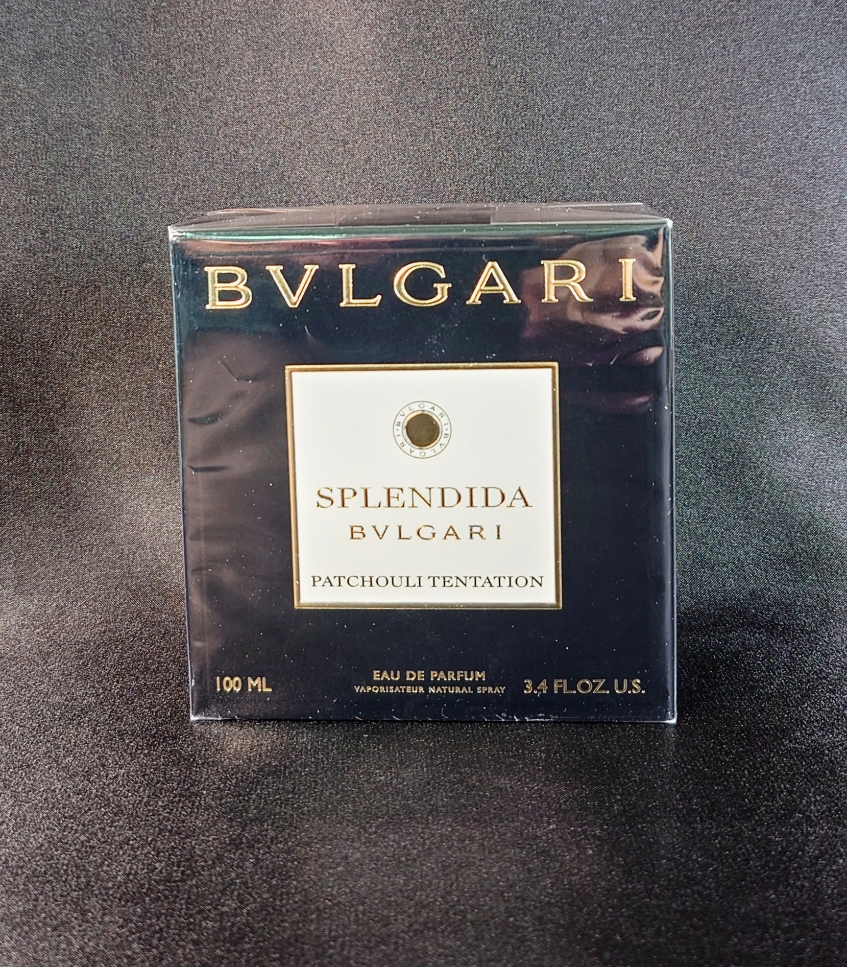 【追加購入】ラグジュアリーくじ　女性用プチギフト（特賞ステッカー付）BVLGARI SPLENDIDA PATCHOULI TENTATION 100ml　税込